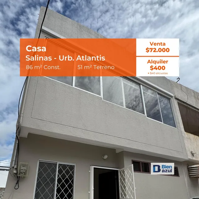 Foto de Casa en Venta / Alquiler Salinas Urbanizacion Atlantis - Via Punta Carnero