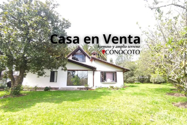 Foto de Casa en Venta de 4 Habitaciones en Planta Baja con Terreno de 1800 m², Valle de Los Chillos, Conocoto