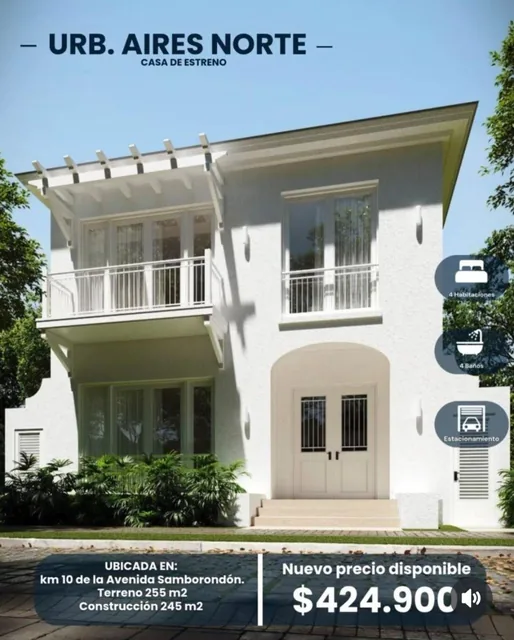 Foto de Casa en Venta en Samborondón de 4 Dorm., Guayas