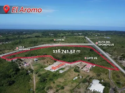 Foto de Terreno en Venta El Aromo Manta Ruta del Spondylus, Manabí