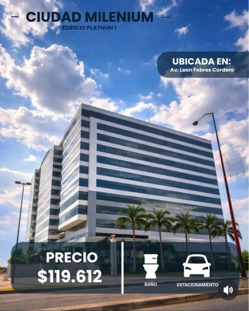 Foto de Venta de Oficina en Ciudad Millenium en Platinum 1, Guayas