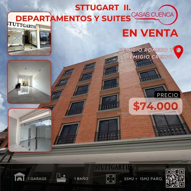 Foto de Gran Oportunidad de Inversión Departamentos de 1 y 2 Dorm. Sector Remigio Crespo, Azuay