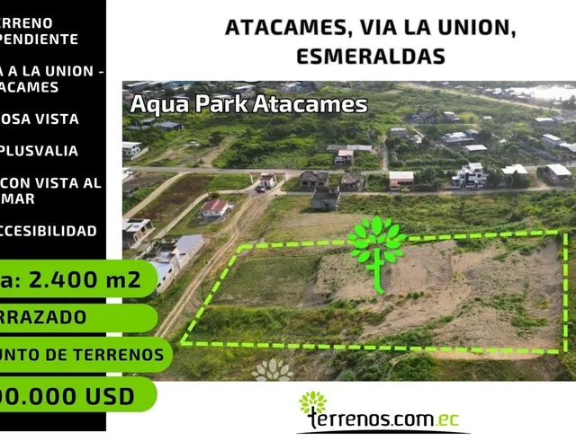 Foto de Terreno en Atacames de 2.400 m²
